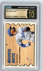 2024 TOPPS Baseball MOOKIE BETTS #62 CGC PRISTINE 10 - Picture 1 of 2