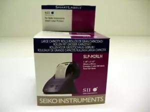 520 etiquetas Seiko SLP-M2RLH 1-1/8 X 3-1/2 2 rollos blancas - Imagen 1 de 3