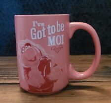 Hallmark Disney The Muppets Miss Piggy Pink Coffee Cup "I've Got To Be Moi" EUC