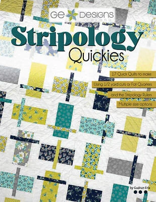 Stripology Quickies Quilt Pattern Book by Gudrun Erla of G.E. Designs - Image 1 of 4