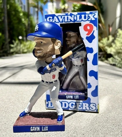 2023 Dodgers Gavin Lux Bobblehead SGA 7/3 NIB! Same Day Shipping 🚀 Cover