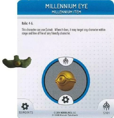 Millennium Eye Heroclix S101 YuGiOh! Battle Millennium OP Promo ¡Nuevo! Foto 1 de 1