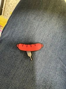 Hot Dog Weenie Roast croc shoe Charm   ***BUY 3 GET 1 FREE*** - Picture 1 of 1