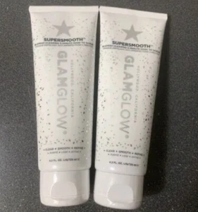 2x New Glamglow Supersmooth Acne Clearing Mask - 4.2oz Sealed - Picture 1 of 2