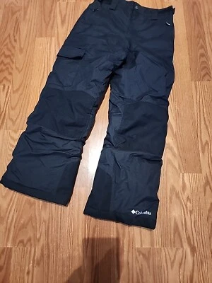 Columbia Bugaboo Niños Unisex Mediano 10/12 Negro Pantalones de Esquí Snowboard Nieve Foto 1 de 4