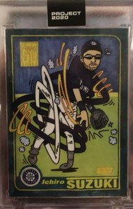 Topps Project 2020 #22 ICHIRO SUZUKI SP1798🔸️BY: Ermsy ❌ PRINT RUN ONLY 1,798