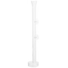 6x6x25cm Clear Glass Shrimp Feeder with Dish - Perfect for Fish Tank