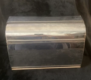 Vtg. Ransburg Chrome & White Foil/Wax Paper/Paper Towel Dispenser..Nostalgia - Picture 1 of 10