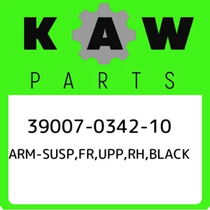 39007-0342-10 Kawasaki Arm-susp,fr,upp,rh,black 39007034210, New Genuine OEM Par - Picture 1 of 1