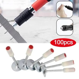 100 pcs Mini Manual Steel Nails Ceiling Wall Fastener Tool for Home DIY-2024 - Picture 1 of 16