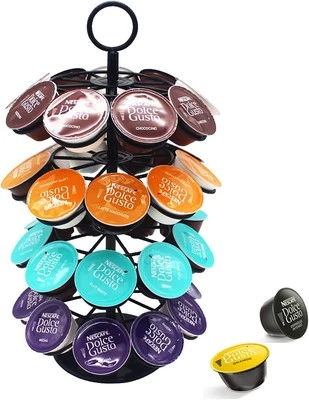 Wdmiya Kapselhalter für Dolce Gusto 36 Stück Drehbar Kapselspender Kapselständer - Bild 1 von 4