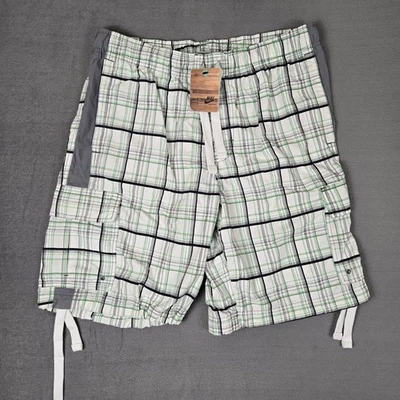 Pantalones Cortos Nike Cargo Para Hombre XL Verde Blanco Patinador a Cuadros 100% Algodón Sueltos Nuevos con Etiquetas Foto 1 de 4