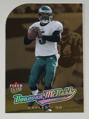 2005 Fleer Ultra - Donovan McNabb #51 Gold Medallion Die Cut - Image 1 of 2