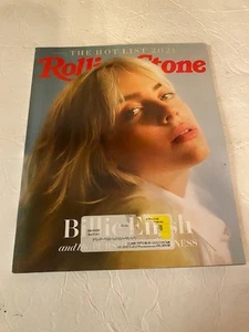 2021 ROLLING STONE #1354 Billie Eilish cover THE HOT LIST issue - Foto 1 di 3