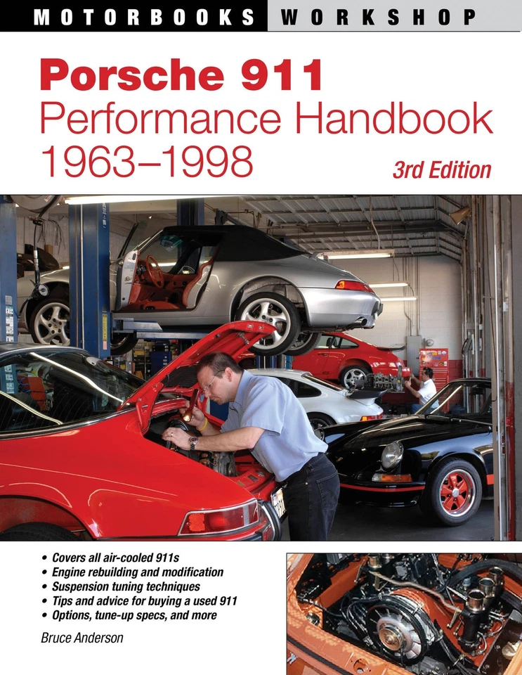 Porsche 911 Performance Handbook, libro 1963-1998 Foto 1 de 1