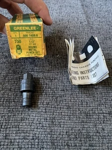 Greenlee USA 1/2" Diameter Round Knockout Punch Unit Radio Chassis Knock Out . - Picture 1 of 4