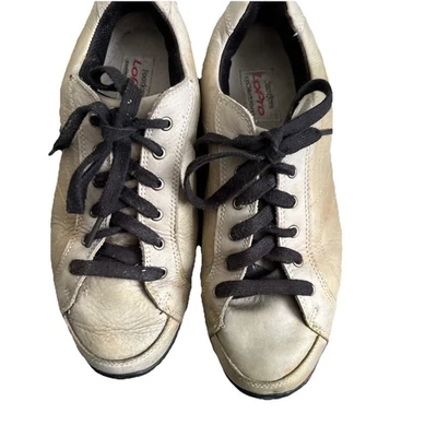 Женские желтовато-коричневые замшевые кроссовки для гольфа без шипов FootJoy LoPro размер 8 97276 - Изображение 1 из 4