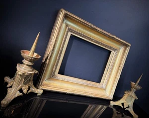 Shabby Antique Gilt Picture Frame (50.5x40cm) | Deep Set | Ornate Wall Gallery - Picture 1 of 9