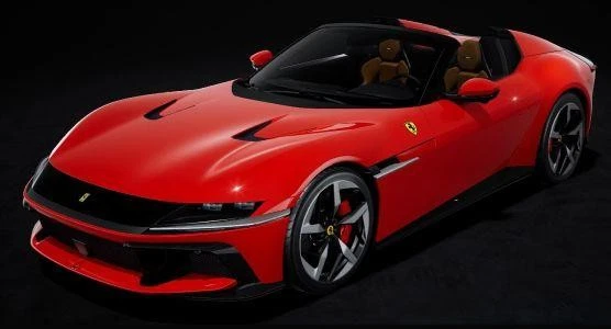 Looksmart 1:43 Ferrari 12 Cilindri Spider -  Rosso Corsa - Bild 1 von 1