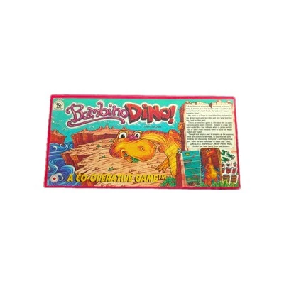 Vintage Bambino Dino - A Co-operative Dinosaur Board Game - Missing Dice - Image 1 of 3