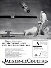 Oryginalne francuskie zegarki vintage Ad - JAEGER LECOULTRE - 1962