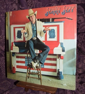 Jerry Jeff Walker Elektra Records 6E-163 12 дюймов винил термоусадочная насечка почти как новая/в отличном состоянии - Изображение 1 из 4