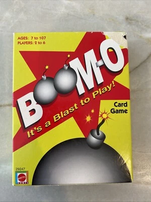Mattel BOOM-O Boomo Card Game Rare 2000 COMPLETE Vintage - Image 1 of 4