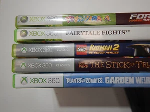 5 XBOX 360 KIDS GAMES - Picture 1 of 6