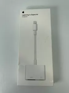 ORIGINAL Cable AV Apple Lightning a Puerto HDMI Adaptador para iPhone 14 13 12 XR Xs - Imagen 1 de 3