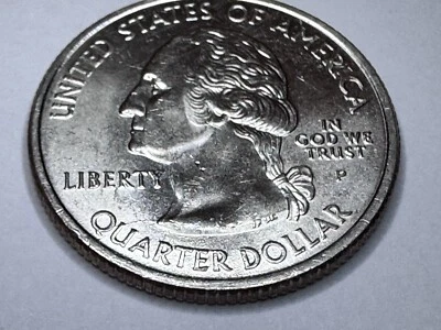 2003 P Alabama Quarter with Obverse Die Crack Error. Great Condition! - Image 1 of 4