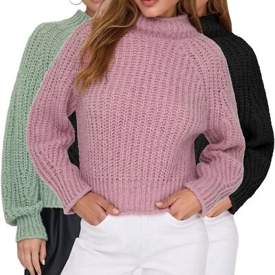 JDY Damen Strickpullover Pullover Damenpullover Oberteil JDYAstrid Life Raglan