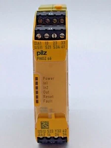 PILZ 750106 PNOZ s6 Safety Protection Relay 3PST-NO 24VDC 3n/o 1n/c 3,5W 6A - Picture 1 of 10