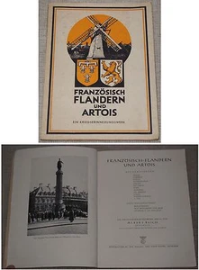 A. Reich FRANCÉS FLANDER Y ARTOIS Una obra de recordatorio de guerra / Múnich 1942 - Imagen 1 de 1