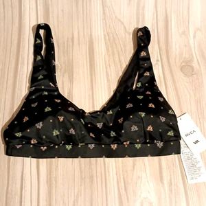 RVCA Foulard bralette bikini top S Small 8 - Picture 1 of 5
