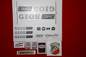 Ensemble d'autocollants GIOS Compact PRO - Photo 1/2
