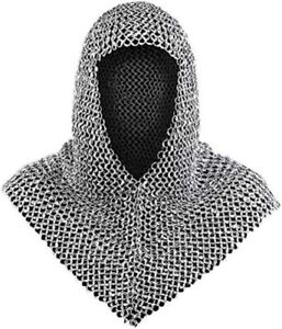 Medieval Warrior Chainmail Coif Armor