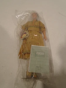 Vtg Avon Collectible 9" Native American Doll  Tasime Sioux international Sealed - Picture 1 of 5
