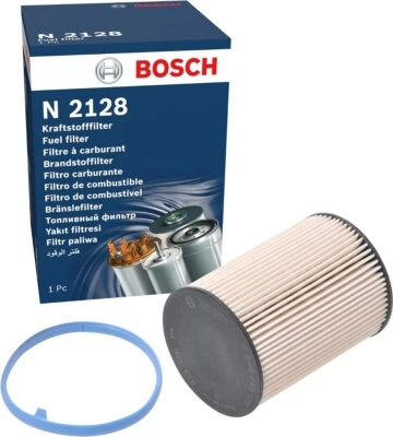 Bosch F026402128 Fuel Filter Diesel Fits Ford Mondeo Volvo S40 V50 S80 C70 C30 - Image 1 of 4