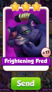 Coin master cards : Frightening Fred - Picture 1 of 1