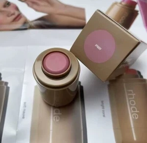 Rhode makeup check blush cream blusher stick lip gloss phone case for iPhone new - Zdjęcie 1 z 5