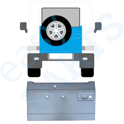 Mercedes-Benz G Classe W460 W461 1979- Tôle de Réparation Haute Porte Arrière - Image 1 of 2