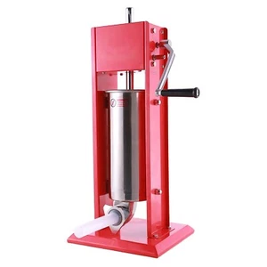 Clivia 15 Pfund 7L Wurstfüller Fleischfüller Maschine 2 Geschwindigkeiten Manuelle Maschine - Bild 1 von 12