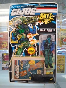GI Joe Battle Corps Beach-Head (v3) 1992 MOC 3.75" Figur Vintage Beachhead Dmgd - Bild 1 von 8