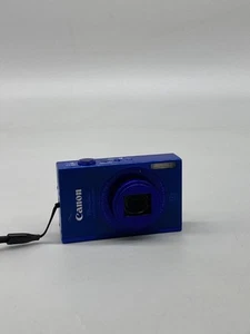 CANON PowerShot ELPH 520 HS 12x Zoom Blue Digital Camera w.BATTERY- Fair - Picture 1 of 6