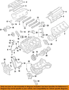 FORD OEM Camshaft Cam-Tensioner 7T4Z6K254AA - Picture 1 of 1