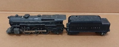 LIONEL TRAINS VINTAGE 675 STEAM LOCOMOTIVE WITH 2466WX TENDER - Image 1 of 4