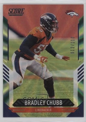 2021 Score Spokes /110 Bradley Chubb #222 - Image 1 of 2