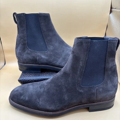 ZAPATO BOTAS PAUL SMITH Gamuza Canon Chelsea Marrón Oscuro 10UK 11US 44EU ITALIA Foto 1 de 4