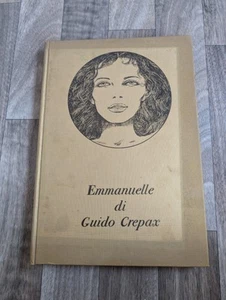 Emmanuelle- di Guido Crepax - Hardback Book - 1st Edition 1978 - Picture 1 of 19
