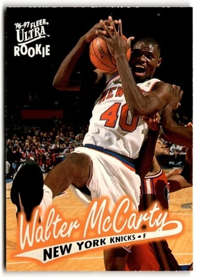 Walter McCarty 1996-97 Ultra Rookie #222 New York Knicks - Image 1 of 2